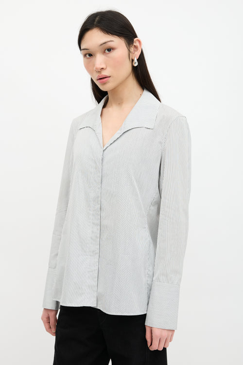 The Row Pinstripe Shirt