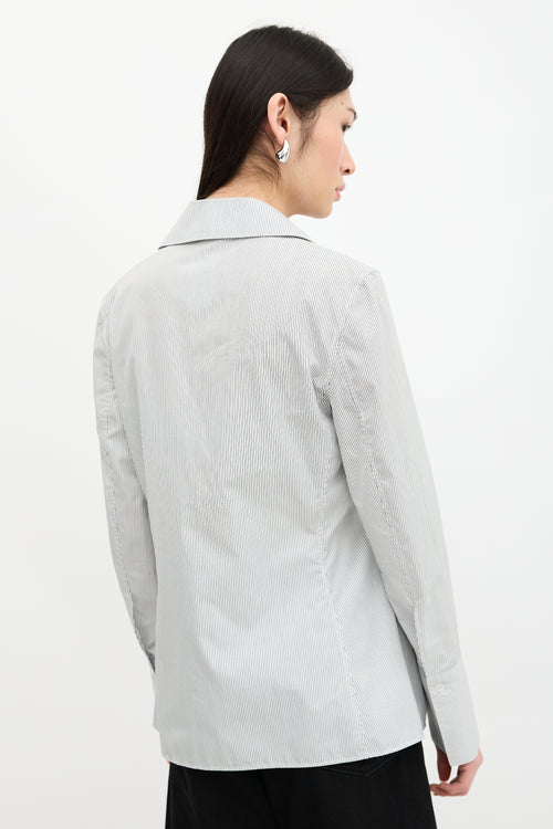 The Row Pinstripe Shirt
