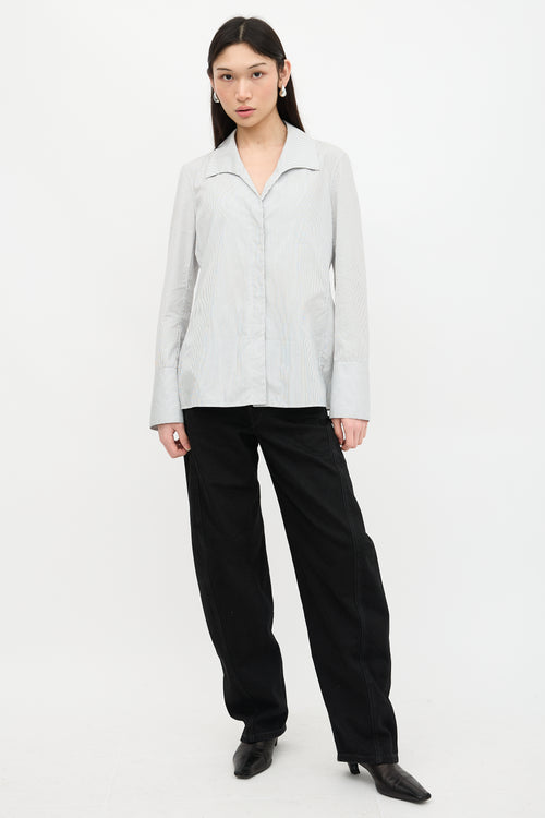 The Row Pinstripe Shirt