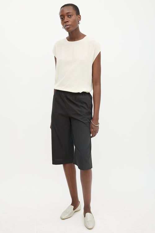 The Row Poplin Eliot Shorts