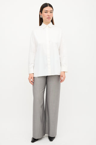 The Row Poplin Yssetra Shirt
