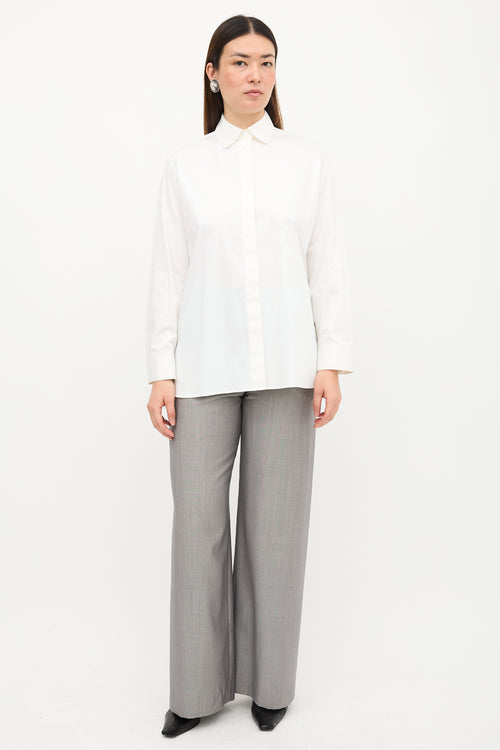 The Row Poplin Yssetra Shirt