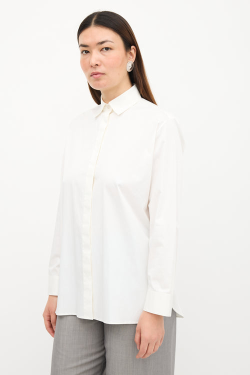 The Row Poplin Yssetra Shirt