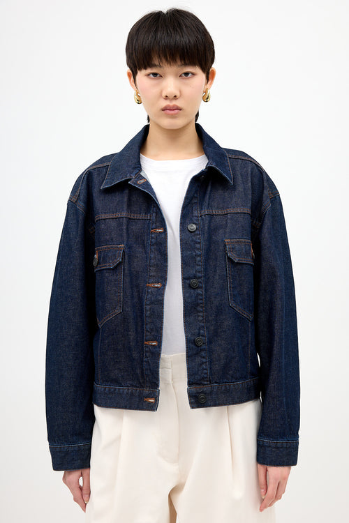 The Row Raw Denim Jacket