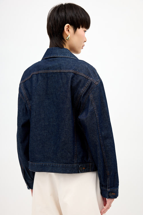 The Row Raw Denim Jacket