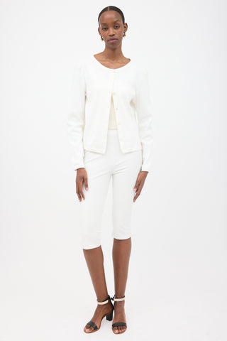 The Row Rib Knit Cardigan