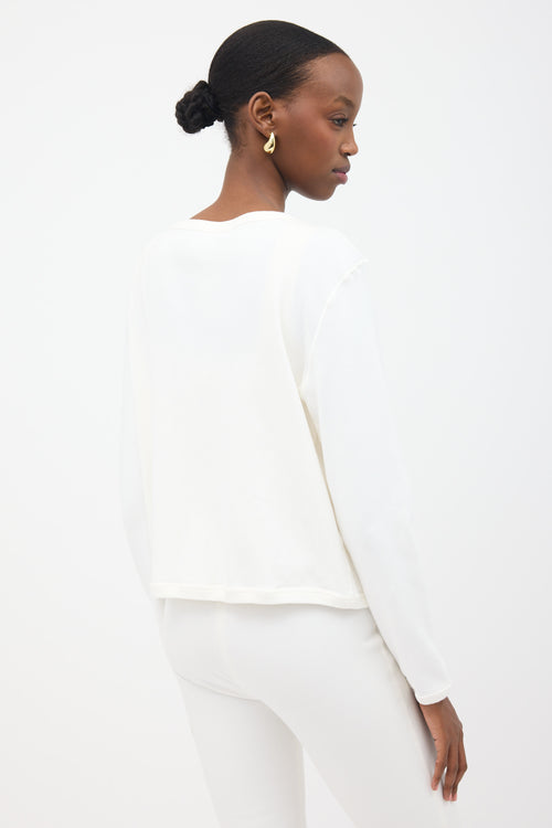 The Row Rib Knit Cardigan