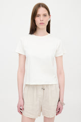 The Row Ribbed Knit T-Shirt