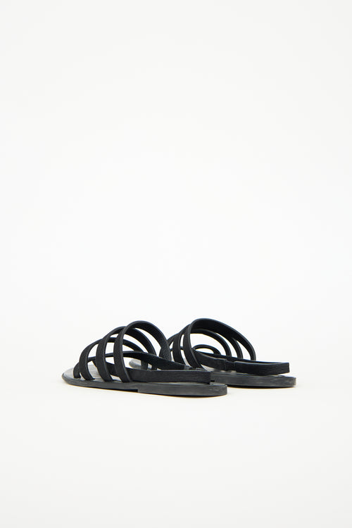 The Row Leather Line Sandal
