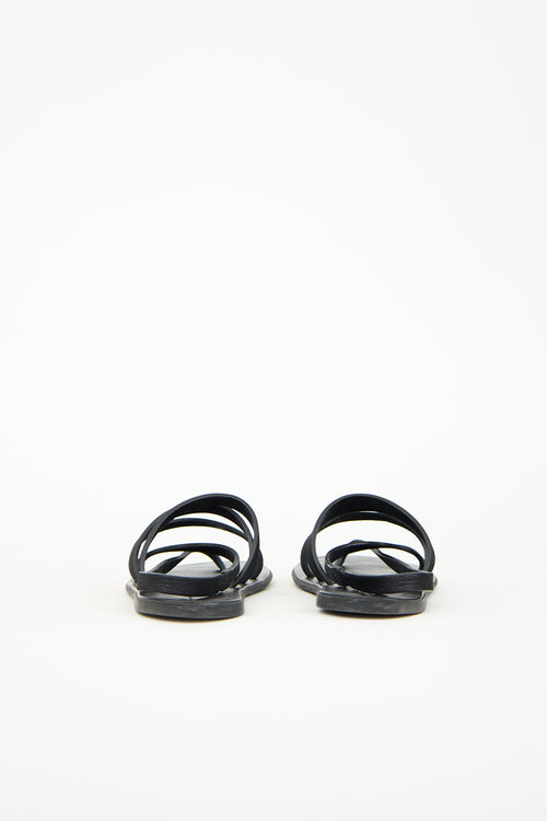 The Row Leather Line Sandal