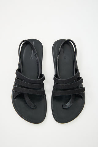 The Row Leather Line Sandal