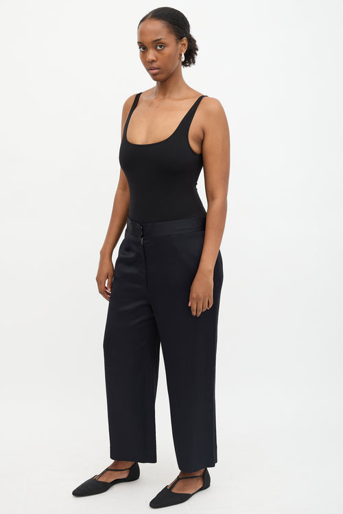 The Row Satin Wide Leg Trouser