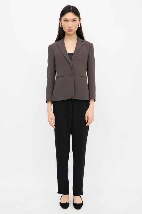 The Row Single Breasted Blazer