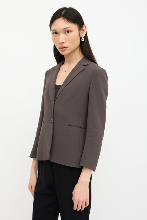 The Row Single Breasted Blazer