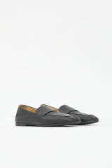 The Row Soft Leather Square Loafer