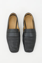The Row Soft Leather Square Loafer