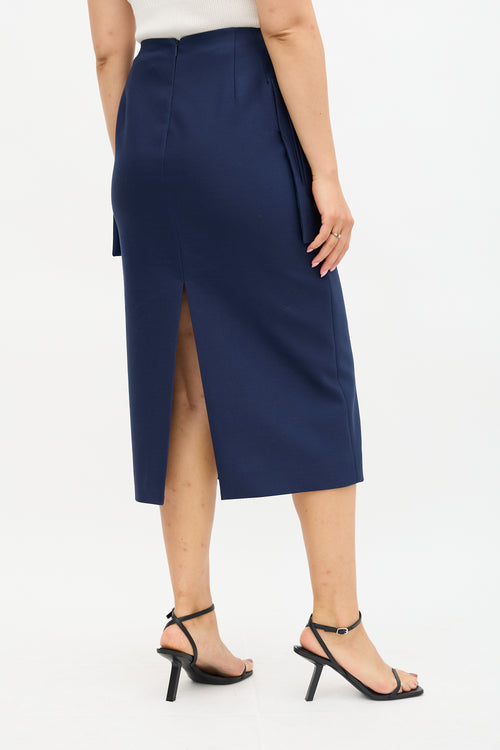 The Row Spring 2020 Wool Jenna Skirt
