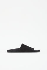 The Row Suede Hugh Slide