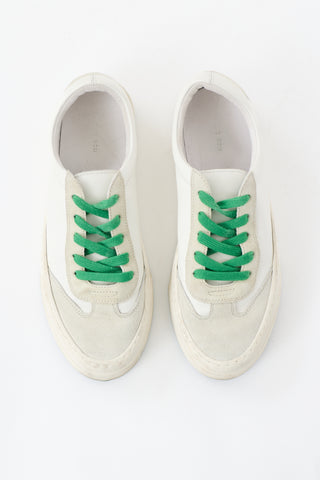The Row Suede & Leather Marley Sneaker