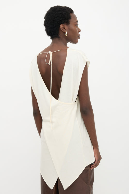The Row Surplice Back Top