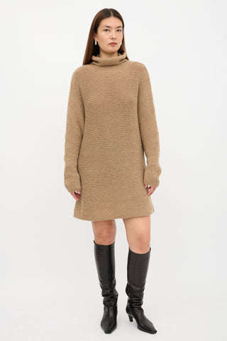 The Row Turtleneck Sweater Dress