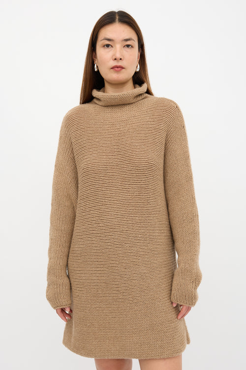 The Row Turtleneck Sweater Dress