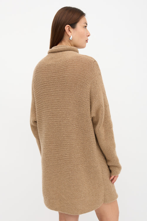 The Row Turtleneck Sweater Dress
