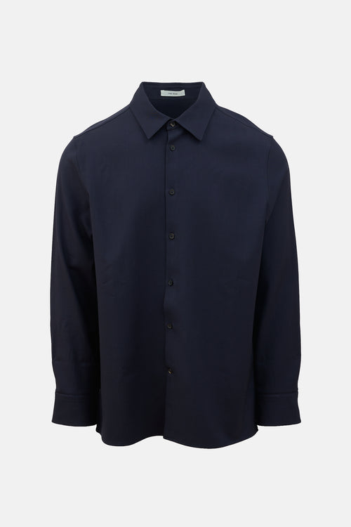The Row Wool Beto Shirt
