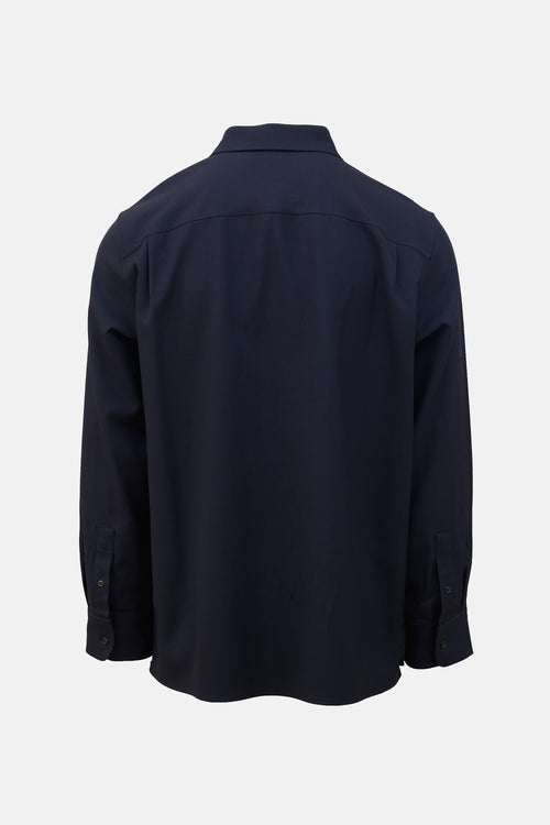 The Row Wool Beto Shirt