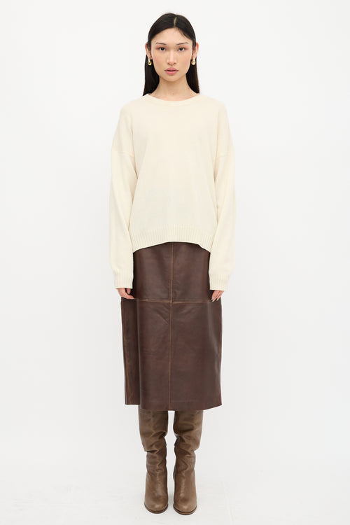 The Row Wool & Cashmere Sweater