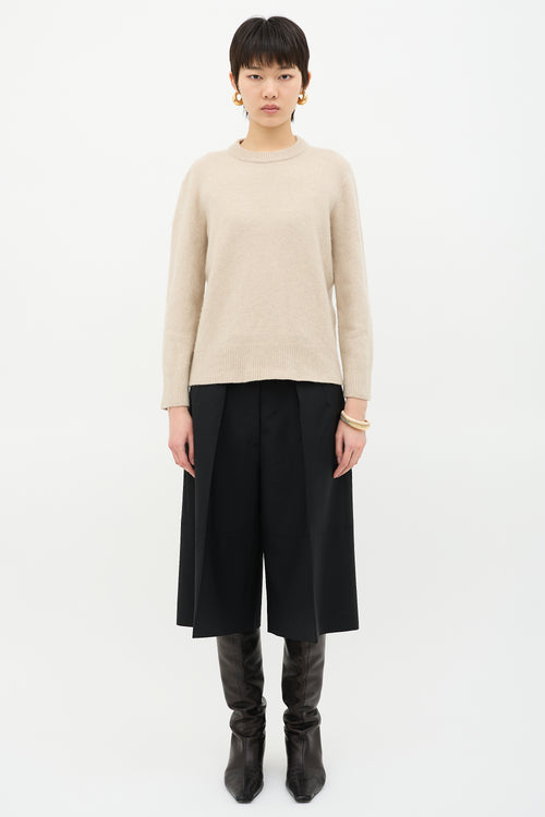 The Row Wool & Cashmere Sibem Sweater