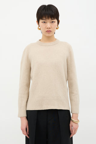 The Row Wool & Cashmere Sibem Sweater