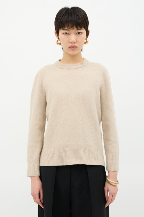 The Row Wool & Cashmere Sibem Sweater