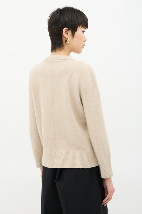 The Row Wool & Cashmere Sibem Sweater