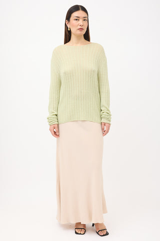 The Row Wool & Silk Vico Sweater