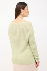 The Row Wool & Silk Vico Sweater
