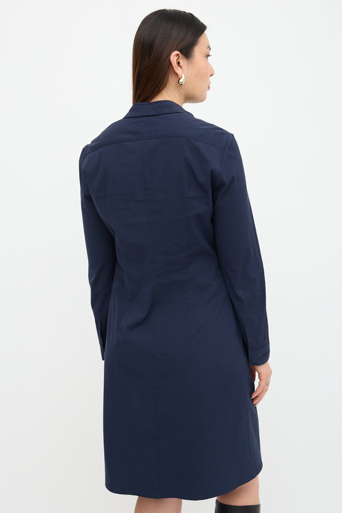 The Row Zip Shirt Dress