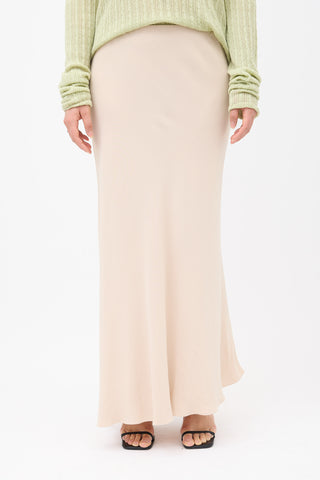 The Row Maxi Slip Skirt