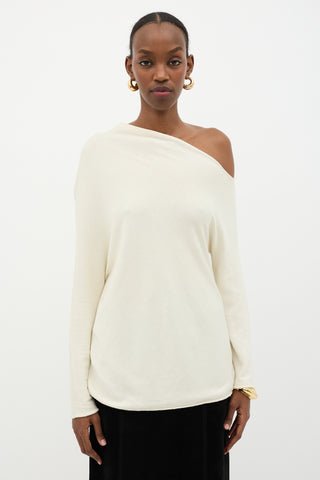 The Row Off The Shoulder Sweater