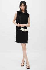 The Row White Leather Mini Envelope Multi Card Case Bag