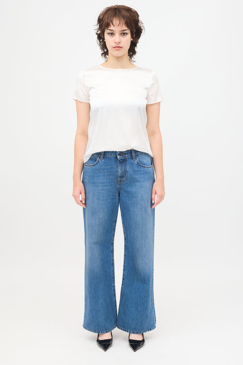 The Row Wide Leg Eglitta Jeans