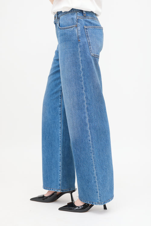 The Row Wide Leg Eglitta Jeans