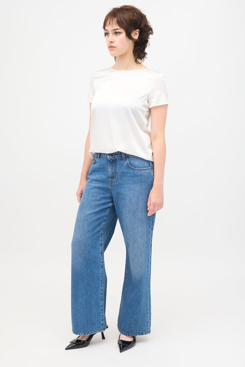 The Row Wide Leg Eglitta Jeans