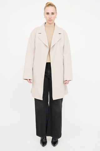 Theory Wool Belted Wrap Coat