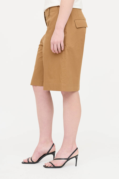 Theory Cotton Jacket and Shorts Co-Ord Set