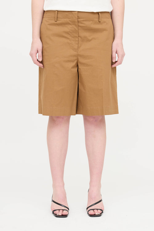 Theory Cotton Jacket and Shorts Co-Ord Set