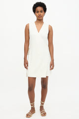 Theory Crepe Wrap Dress
