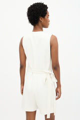 Theory Crepe Wrap Dress