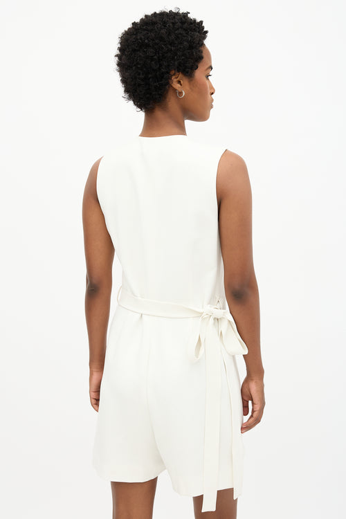 Theory Crepe Wrap Dress