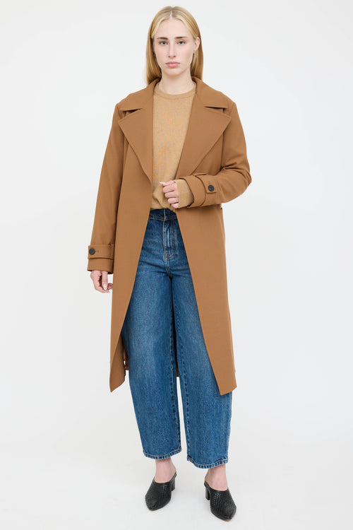 Theory Open Trench Coat